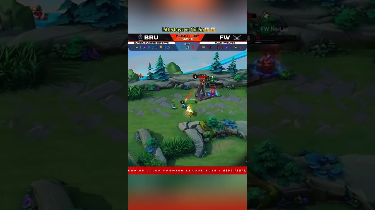 NaiLiu vs Litterboyz 