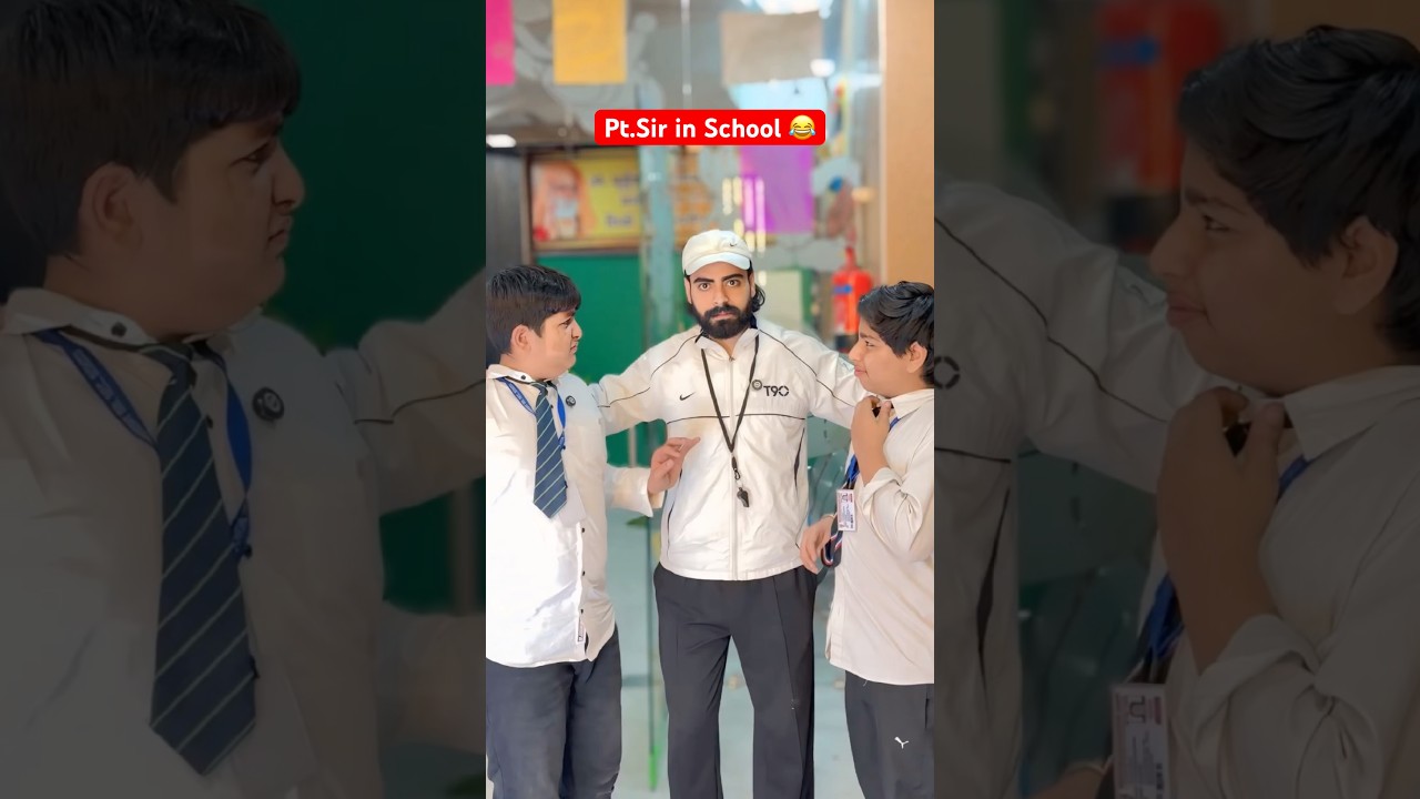 Pt.Sir in School 😂 #shorts #comedyshorts #teratrigun #ptsir