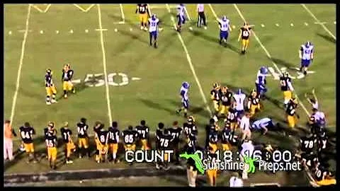 Dyon Barrett - 2015 LB - Winter Haven - 2013 Seaso...