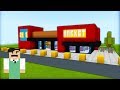 Minecraft Tutorial: How To Make A Modern Super Market "2019 City Tutorial"