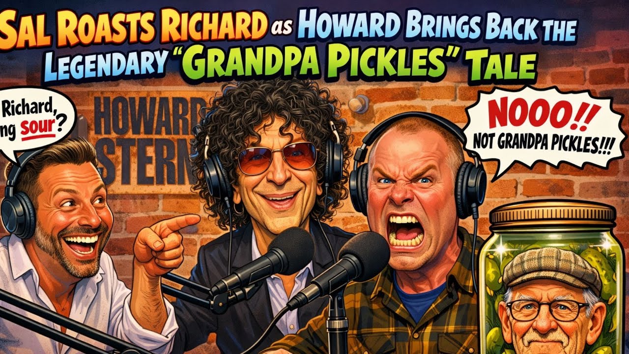 Sal Roasts Richard as Howard Brings Back the Legendary “Grandpa Pickles” Tale