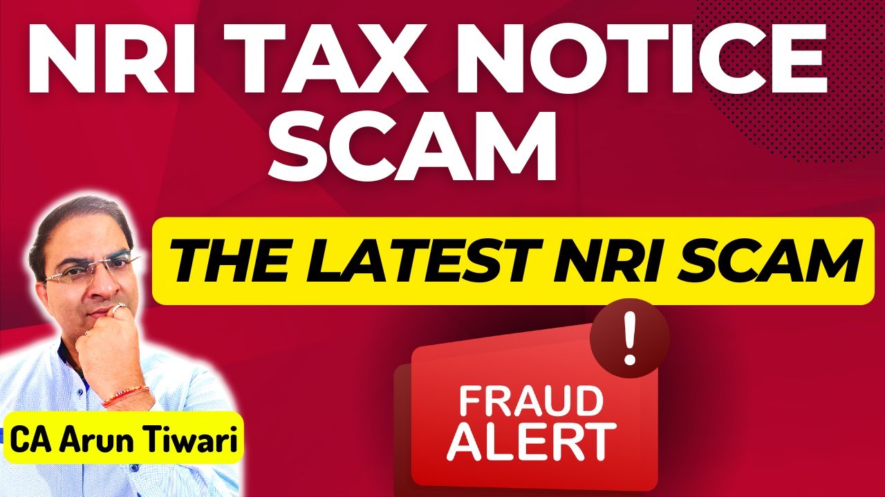 How to Handle this Income Tax Sophisticated Scam ? Just use this simple Words