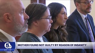 Mother found not guilty by reason of insanity