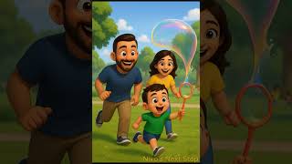 Kids Bubble Song | Niko’s Bubble Adventure #brushingteeth #cutekids #everydayadventures #toddlers