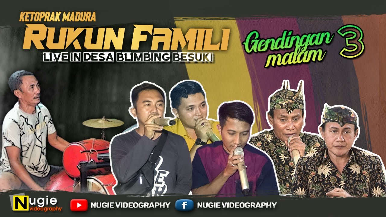 RUKUN FAMILI GENDING MALEM PART 03 LIVE DESA BLIMBING 2021