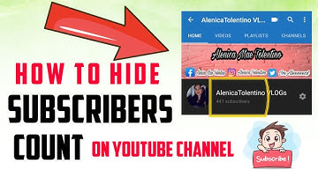 HOW TO HIDE SUBSCRIBERS COUNT ON YOUTUBE CHANNEL | PAANO ITAGO ANG SUBSCRIBERS COUNT SA YOUTUBE