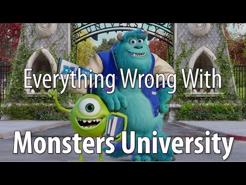 Everything Wrong With Monsters University In 15 Minutes Or Less