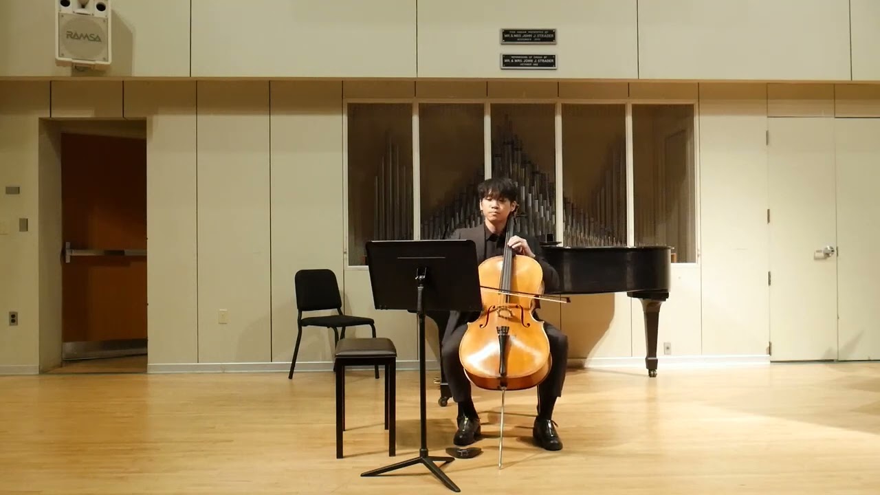 I see the wind-cello solo