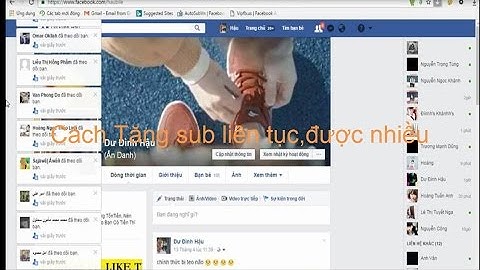 [16/4/2017] Buff Sub Không Time + Web 1Click 200 Sub