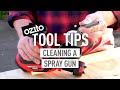 Ozito Paint Spray Gun Cleaning Tips