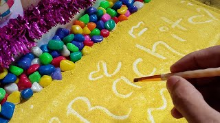 Subscriber's NAME 💝📛 On Sand ASMR Writing ✨😍 Live 📢 #foryou