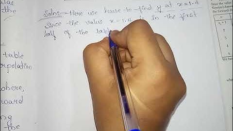 #18MATDIP41#(Lecture 3)Module 2:- Numerical Methods