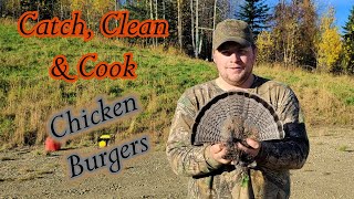 Hunting Ruffed Grouse - Early Fall - Catch, Clean and Cook - Road Hunting Chickens