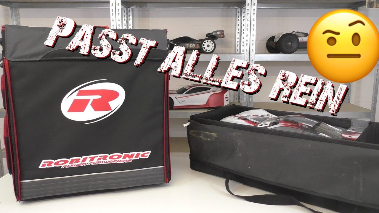 Passt alles rein? Robitronic Trolley Full HD German YouTube