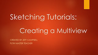 Sketching Tutorials - Creating a Multiview