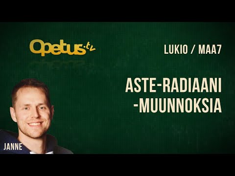 Video: Kuinka Muuntaa Asteet Kilometreiksi