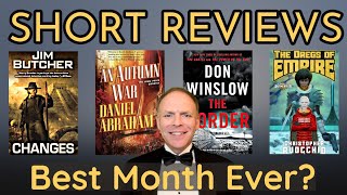 August 25 Book Reviews | A Gush Fest of a Month