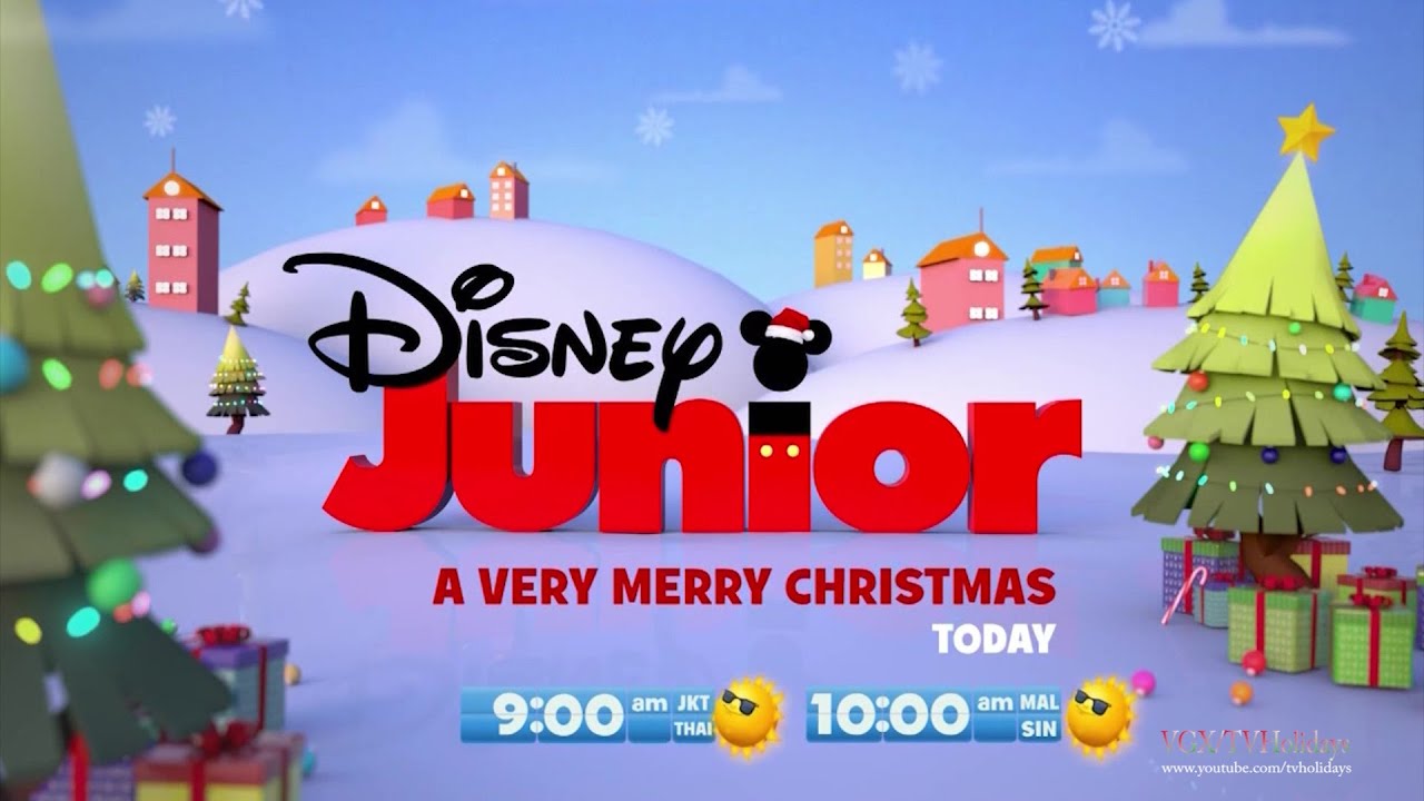 Disney Junior HD Asia Christmas Day Advert 2020 A Very Merry Christmas