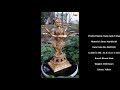 Bharat haat brass dancing deep lady diya standing on designing base with five oil lamp deepak