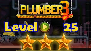 Plumber 3 Puzzle Game Level 25 - 3 Stars (Android/iOS) Oil Tycoon