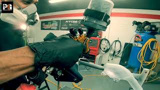 How To Prep & Spray AMAZING GOLD CANDY on Rims