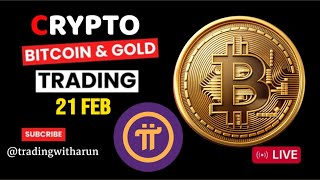 LIVE crypto TRADING | 21/02/2024 | #bitcoin #live #livetrading #cryptolive #picoin