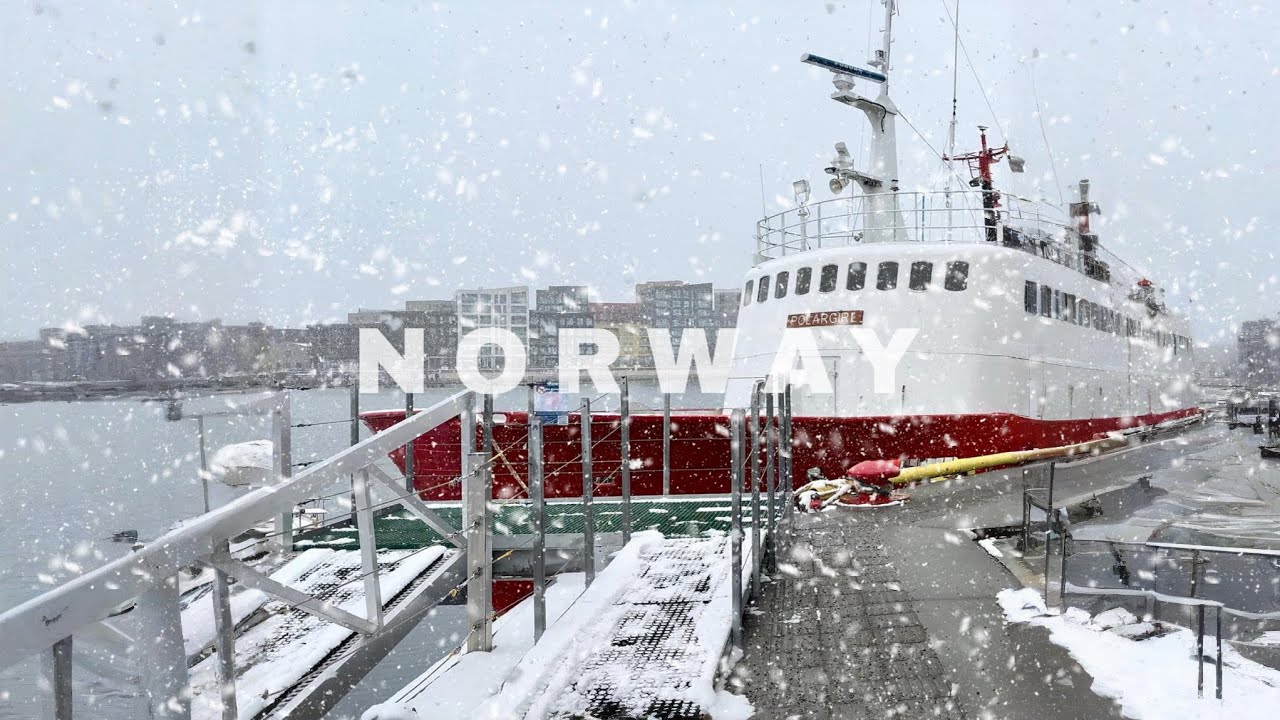 Freezing Cold in Tromsø Norway 🇳🇴 | Arctic Winter 4K