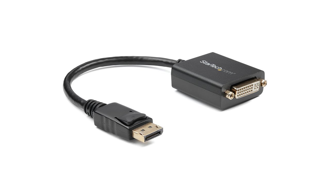 Displayport To Dvi Video Adapter Converter Dp2dvi2 Startech Com Youtube Displayport To Dvi Video Adapter Converter Dp2dvi2 Startech Com Youtube