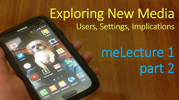 2015 meLecture 1 (part 2) - Introducing Media Studies 2.0: Making, Sharing, Learning