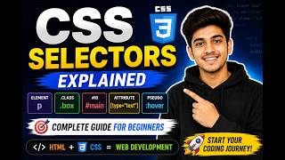 CSS Selectors Tutorial | Class, ID, Element, Attribute & More #selectors