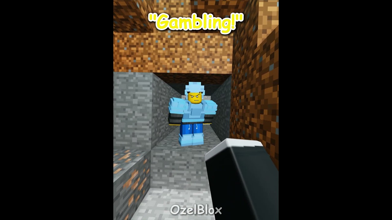 Chance Plays Minecraft #forsaken #roblox #moonanimator #animation #memes
