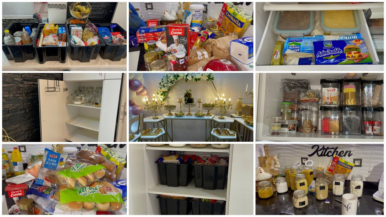 روتين مميز👌تنظيم وترتيب تقدية الشهر👍تقديت عند الهري🔝كيفاش كنوجد لائحة المشتريات قبل👌