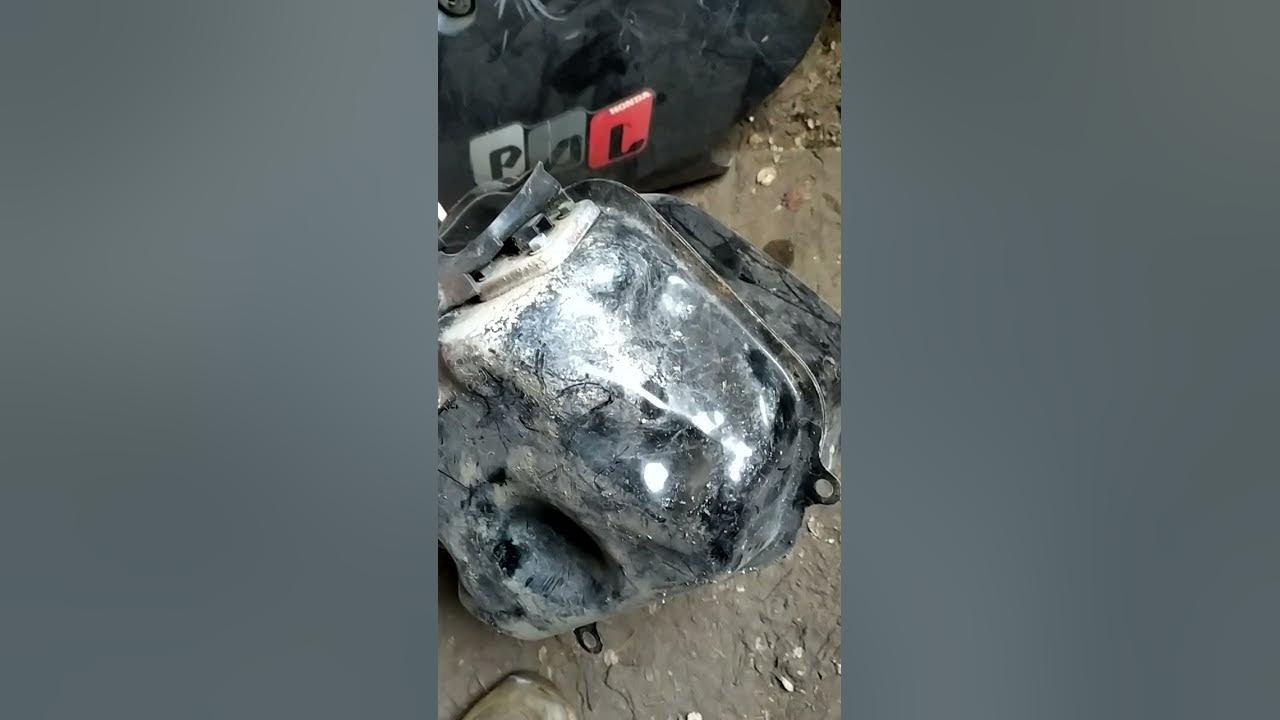 Бензобак на мопед Ямаха Априо Япония - YouTube