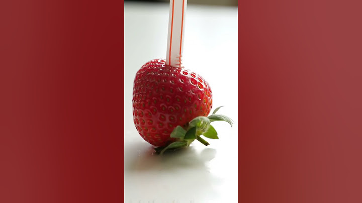 Genialny HACK Z TRUSKAWKAMI! 🍓 Usuwanie łodyg w KILKA SEKUND!