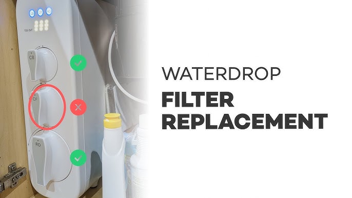 Shop Waterdrop 7 Stage 600GPD Ro Water Filter System with G2 CF Replacement  Filter and Remineralization Filter at