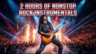2 Hours of Nonstop Rock Instrumentals 🎸 Epic Electric Guitar Rock Mix for Work, Gaming & Focus