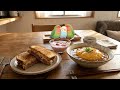 ルーベンサンドイッチ&天津フォー&手作りなんちゃってフルーチェ