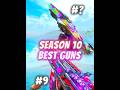 Top 10 Guns in Season 10 (2025) #codm #codmobile #callofdutymobile