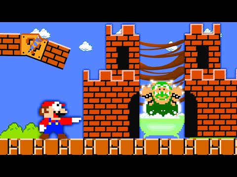 What If Everything Mario Can Split Anything He Wants in Half | POWER-UP MARIO