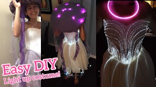 Light UP (fiber optic) Jellyfish or Mushroom HAT