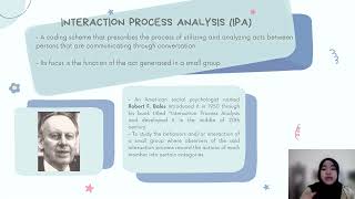 NSG103 Part 2   Interaction Process Analysis MACARONSING