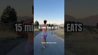 15 MILE DAY OF EATS #d1athlete #marathoners #track #athletics #runningtips #run