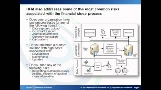 "Introduction to Oracle Hyperion Financial Management (HFM)" Webinar Snippet