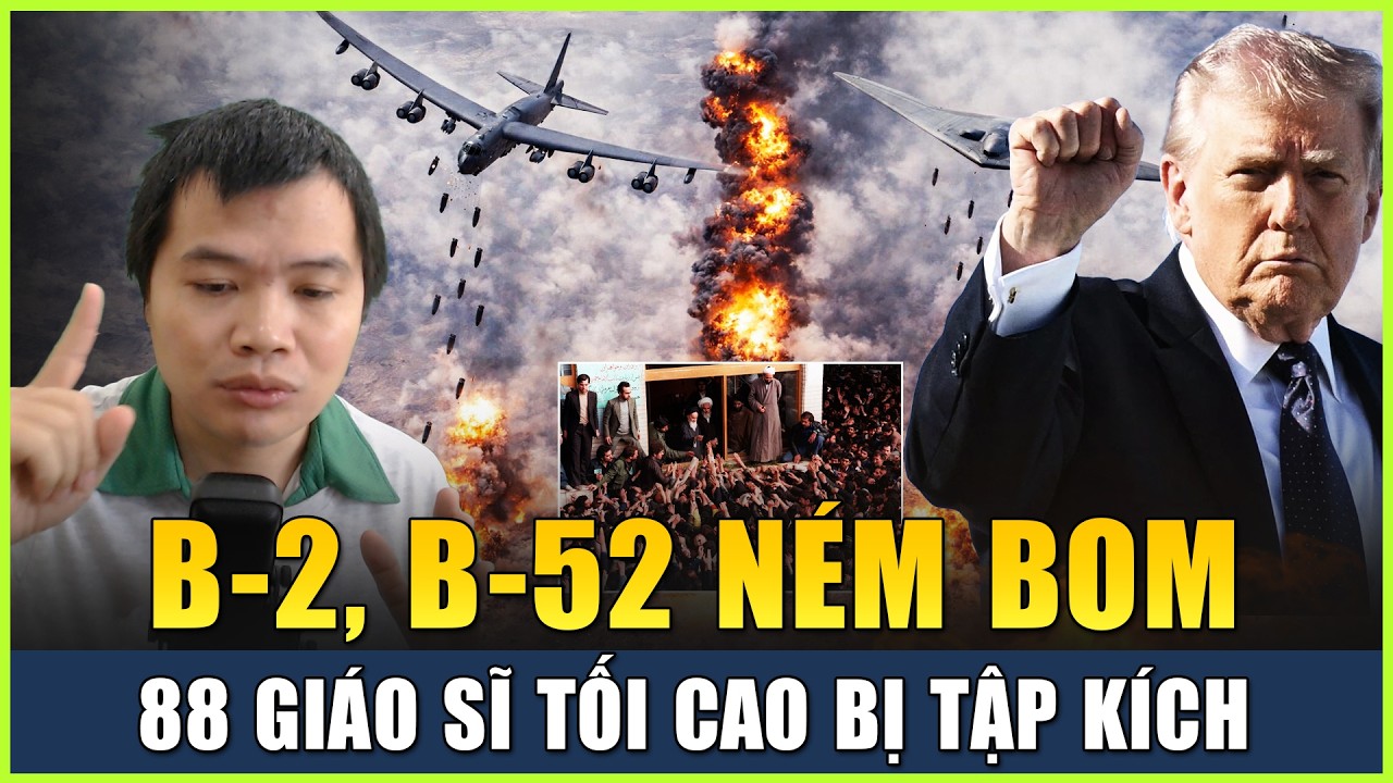Live 04-03: B-2, B-52 Ném Bom Điên Cuồng, 88 Giáo Sĩ Tối Cao Bị Tập Kích