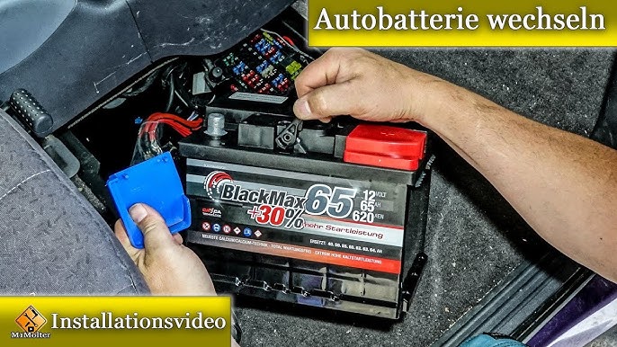 Autobatterie wechseln - einfache Anleitung 🚗🔋 