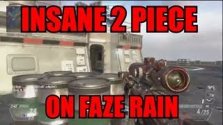 INSANE 2 PIECE ON FAZE RAIN! @FaZe_Rain
