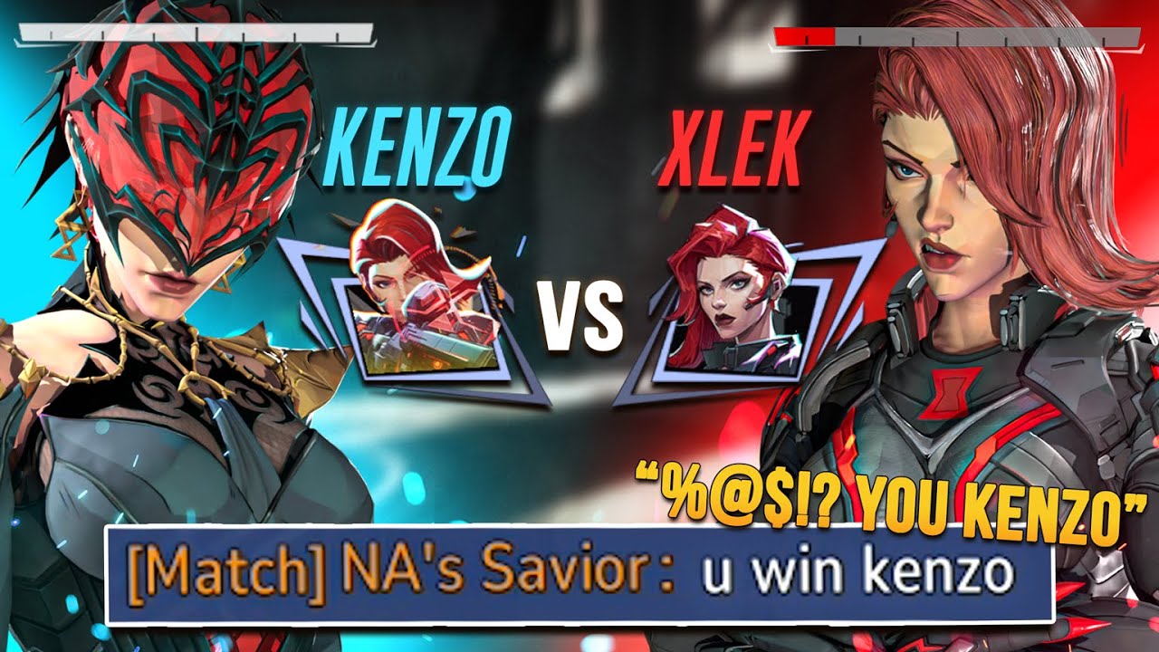 TheRealKenzo VS XLEK on Black Widow