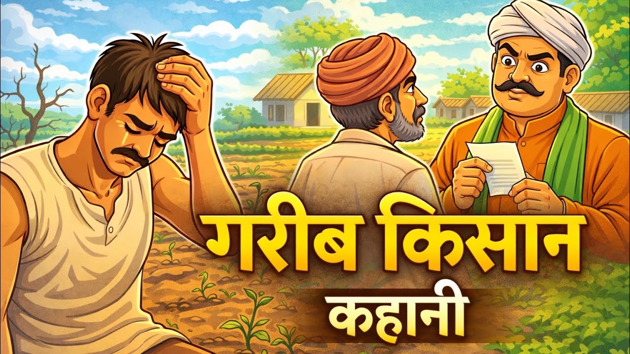 Hindi Story/ गरीब किसान की दर्दनाक कहानी / Farmer sad Story 