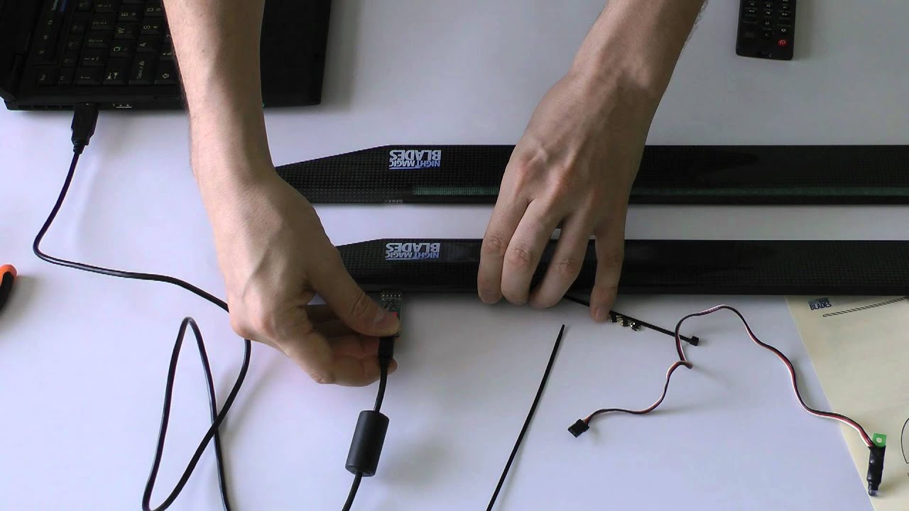 Night Magic Blades - How to use USB Dongle