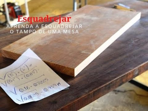 Vídeo: Como Enquadrar Uma Mesa